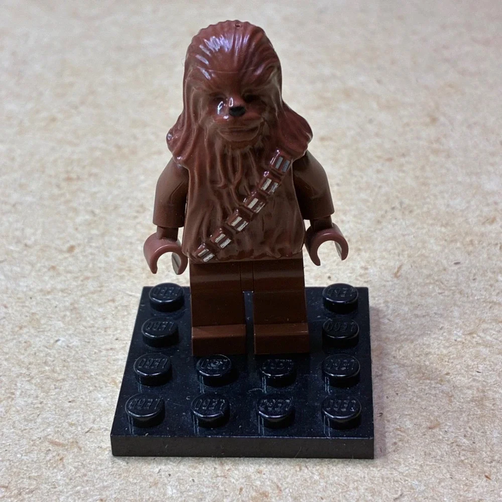 LEGO® Star Wars Minifigure Chewbacca (Reddish Brown) sw0011a from set 10188 A4